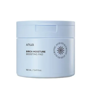 Anua Birch Moisture Boosting Pad - Hidratáló Korongok Nyírfa Nedvvel 70db/160ml Biztonságos vásárlás