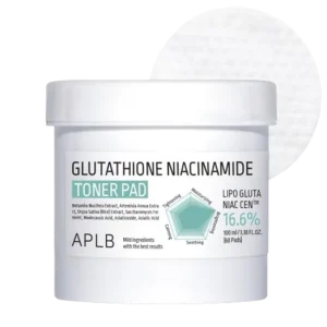 Expressz szállítás APLB Glutathione Niacinamide Toner Pad - Világosító Tonerpárnák 60db/100ml