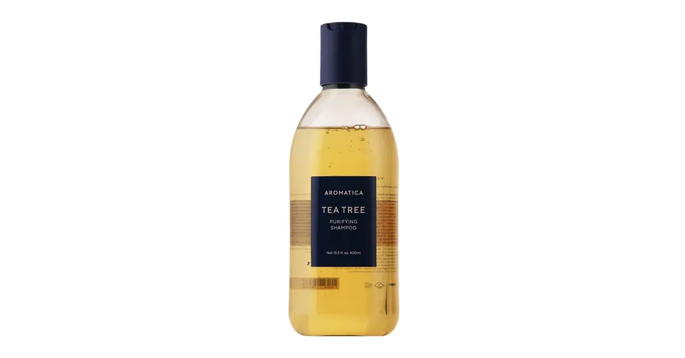 Végkiárusítás Aromatica Tea Tree Purifying Shampoo - Fejbőrtisztító Sampon Teafaolajjal 400ml