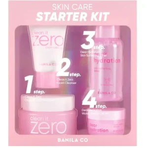 Exkluzív ajánlat BANILA CO Skin Care Starter Kit – Ajándék Szett Intenzív Hidratáláshoz (Sérült csomagolás)