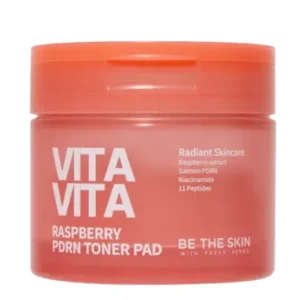 Be The Skin Vitavita Raspberry PDRN Toner Pad – Regeneráló Toner Párnák 60db/120ml Alacsony ár