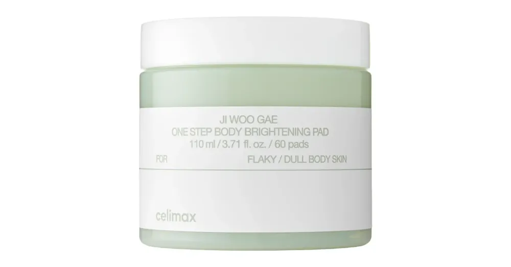 Celimax Ji.Woo.Gae One Step Body Brightening Pad - Testvilágosító Párnák 60db/110ml Gyors szállítás