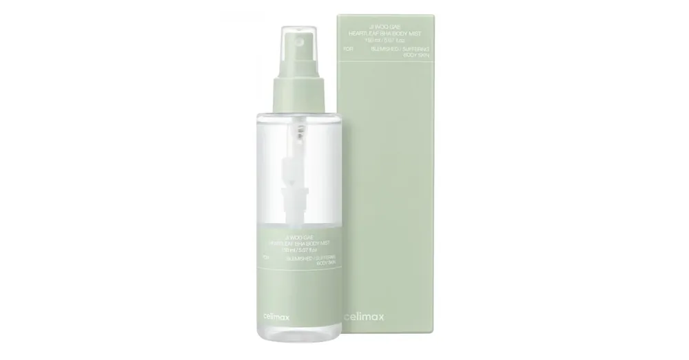 Akció Celimax Ji Woo Gae Heartleaf BHA Body Mist – Hámlasztó Testpermet 150ml