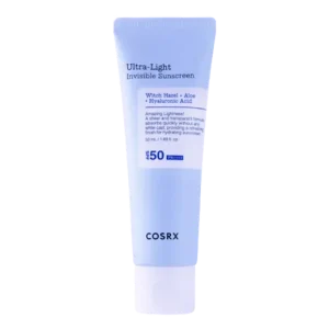 Prémium COSRX Ultra Light Invisible Sunscreen SPF50+/PA++++ - Könnyű Fényvédő Krém 50ml