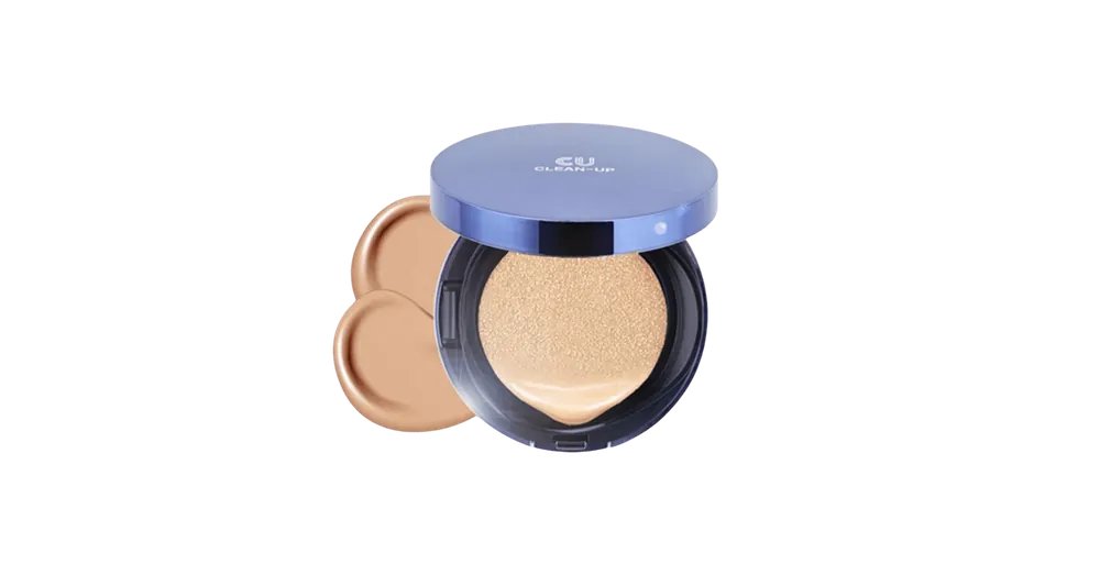 CUSKIN Clean-Up Skinfit Cushion SPF 50+ PA+++ - 21 – Cserélhető Betétes Párna 15g+15g Olcsó