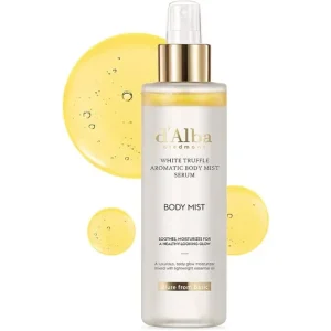 D‘Alba White Truffle Aromatic Body Mist Serum - Aromás Testpermet-Szérum Fehér Szarvasgombával 180ml Végkiárusítás