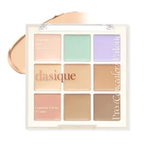 Dasique Pro Concealer Palette – 02 Medium Cover – Korrektor Paletta 9g Árengedmény