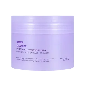 Frankly Closer Toner Pads - Pórusösszehúzó Párnák 105ml/70db Gyors kiszállítás