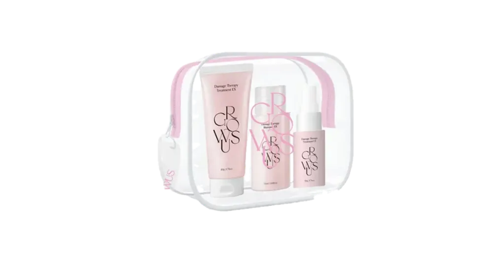 GROWUS Damage Therapy Travel Kit – Regeneráló Hajápoló Utazócsomag Újdonság