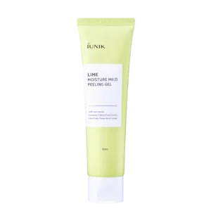 IUNIK Lime Moisture Mild Peeling Gel - Enyhe Géles Peeling Természetes AHA Gyümölcskomplexszel 90ml Olcsó