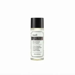 Kiárusítás Klairs Gentle Black Fresh Cleansing Oil - Gyengéd Arctisztító Olaj 30ml