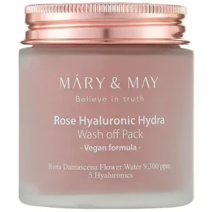 Mary&May Rose Hyaluronic Hydra Wash Off Pack - Hidratáló Agyagmaszk 125g Vedd meg online