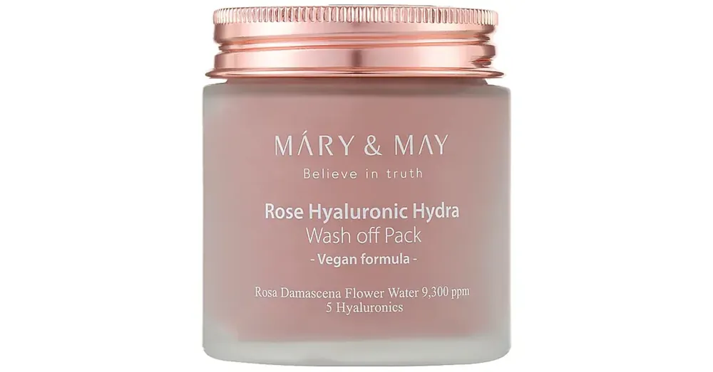 Mary&May Rose Hyaluronic Hydra Wash Off Pack - Hidratáló Agyagmaszk 125g Vedd meg online