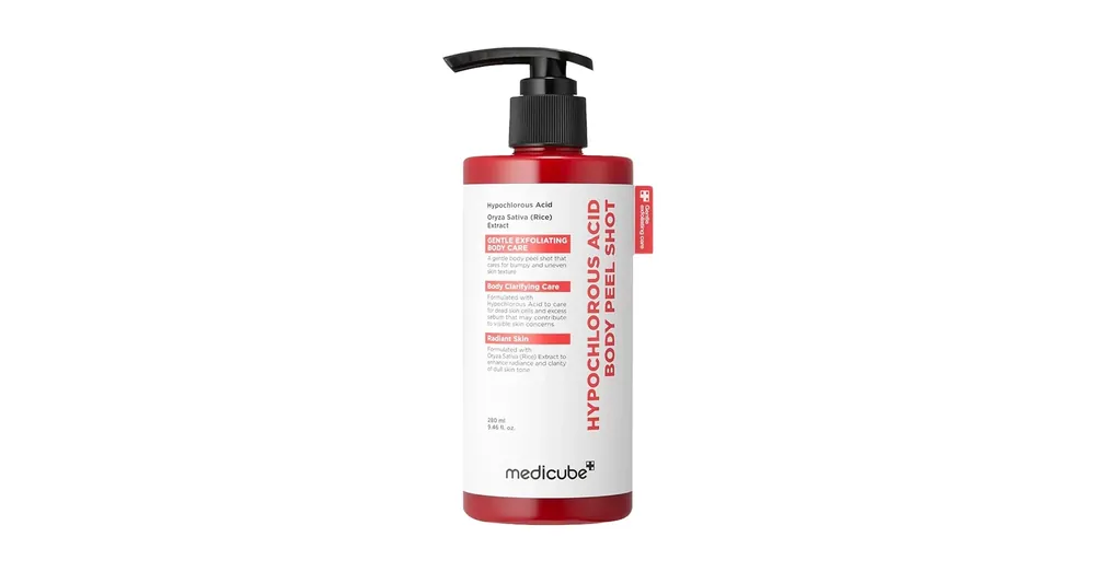 Medicube Hypochlorous Acid Body Peel Shot – Hámlasztó Testápoló 280ml Legnépszerűbb