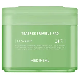 Alacsony ár Mediheal Tea Tree Trouble Pad – Nyugtató Toner Korongok 100db/170ml