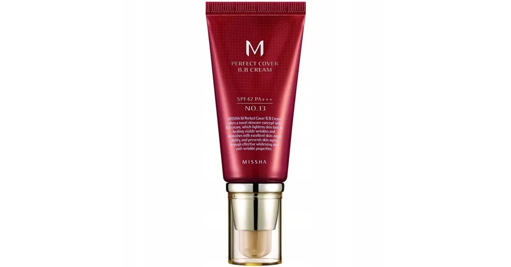 Gyors kiszállítás Missha M Perfect Cover BB Cream SPF42/PA++ - BB Krém - 13 Bright Beige - 50ml