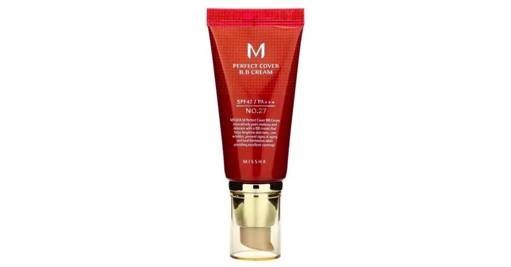 Missha M Perfect Cover BB Cream SPF42/PA++ - 27 Honey Beige - BB Krém 50ml Újdonság