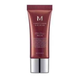 Expressz kézbesítés Missha M Perfect Cover BB Cream SPF42/PA++ MINI - 23 Natural Beige - BB Krém MINI 20ml