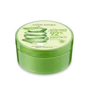 Nature Republic Soothing & Moisture Aloe Vera 92% Soothing Gel – Nyugtató És Hidratáló Gél Arcra És Testre Aloe Vera 300ml Végkiárusítás