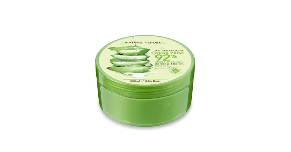 Nature Republic Soothing & Moisture Aloe Vera 92% Soothing Gel – Nyugtató És Hidratáló Gél Arcra És Testre Aloe Vera 300ml Végkiárusítás