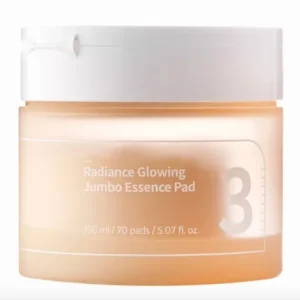 Vedd meg most Numbuzin No.3 Radiance Glowing Jumbo Essence Pad - Arckorongok a Ragyogó Bőrért 70db