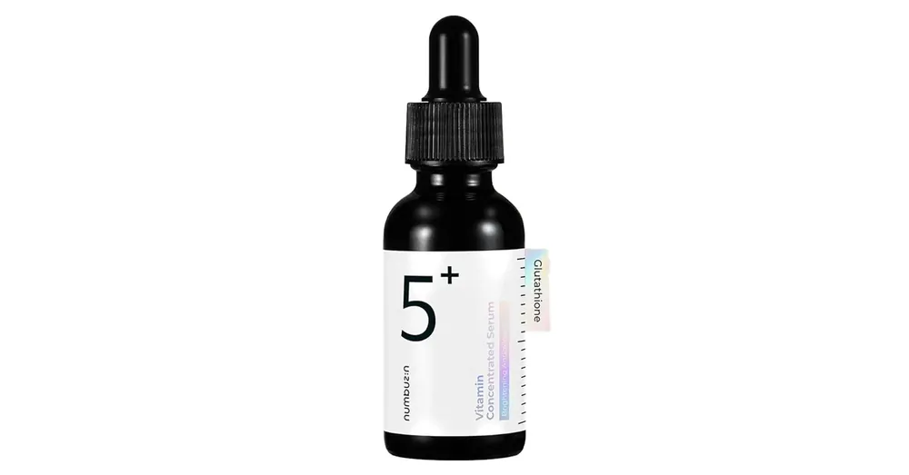 Vedd meg most Numbuzin No.5+ Glutathione Vitamin Concentrated Serum - Világosító Vitaminszérum Glutationnal 30ml