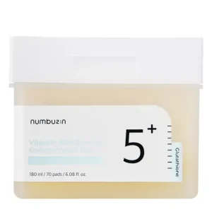 Akció Numbuzin No.5 Vitamin Niacinamide Concentrated Pad - Arckorongok Niacinamiddal 180ml/70db.