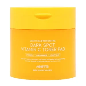OOTD BEAUTY Dark Spot Vitamin C Toner Pad – Bőrvilágosító Peeling Párnák 70db/120ml Korlátozott ajánlat