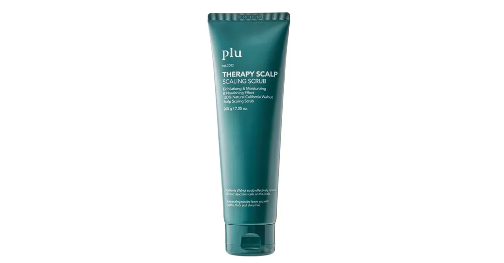 Akciós ár Plu Exfoliating Scalp Scrub Peppermint — Mélytisztító Fejbőrradír Borsmentával 200g
