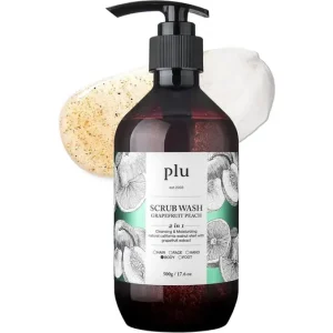 Plu Scrub Wash Grapefruit Peach – Illatos Peeling Tusfürdő 500g Gyors kiszállítás