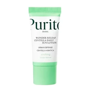 Outlet Purito Seoul Wonder Releaf Centella Daily Sun Lotion SPF 50+ PA++++ MINI - Könnyű Fényvédő Krém MINI 15ml