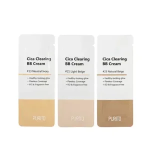 Újdonság Purito Seoul Wonder Releaf Centella BB Cream 13 21 23 (SAMPLE) – BB Krém 3x1ml (termékminta)