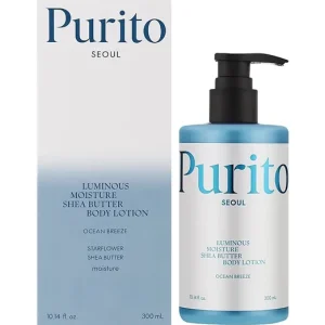 Purito Seoul Luminous Moisture Shea Butter Body Lotion – Ocean Breeze – Hidratáló Testápoló 300ml Népszerű