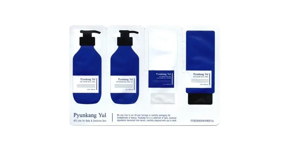 Kedvezményes ár Pyunkang Yul Ato Sample Pouch (sample) - Próbacsomag Érzékeny Bőrre 4x1,5ml (sample)
