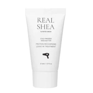 Rated Green Real Shea Protein Recharging Leave-In Treatment MINI - Helyreállító Hővédő Hajkrém MINI 50ml Árengedmény