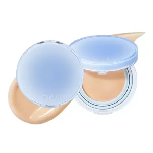 Kiárusítás rom&nd Bare Water Cushion SPF38 PA++++ - 04 Beige 23 - Könnyű Hidratáló Cushion 20ml