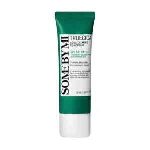 Különleges ajánlat Some By Mi Truecica Aqua Calming Sun Cream SPF50+ PA++++ - Fényvédő Krém Centellával 50ml