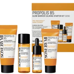 Some By Mi Propolis B5 Glow Barrier Calming Starter Kit - Bőrnyugtató Készlet Propolisszal Expressz kézbesítés