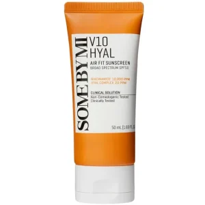 Some By Mi V10 HYAL Air Fit Sunscreen SPF50+ - Fényvédő Arckrém 50ml Árengedmény