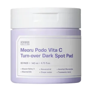 Sungboon Editor Meoru Podo Vita C Dark Spot Pad – Folthalványító Tonizáló Párnák 60db/140ml Kedvezményes ár