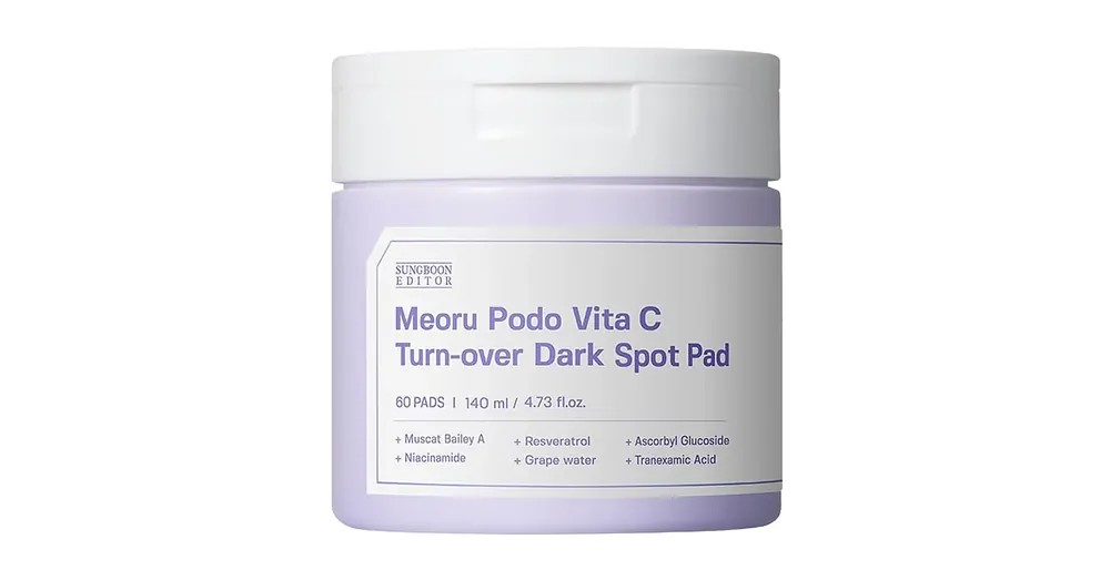 Sungboon Editor Meoru Podo Vita C Dark Spot Pad – Folthalványító Tonizáló Párnák 60db/140ml Kedvezményes ár