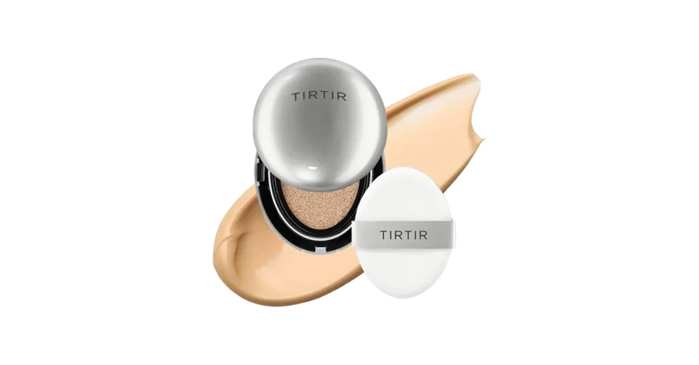 Azonnal elérhető TIRTIR Mask Fit Aura Cushion – 24N Latte – Arcalapozó Párna Glowy Finish-sel 18g
