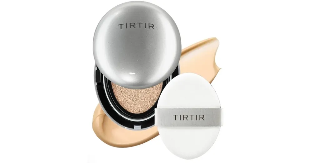 TIRTIR Mask Fit Aura Cushion - 24W Soft Beige - Fénylő Alapozó Párna 18g Prémium