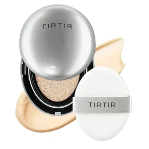 Végkiárusítás TIRTIR Mask Fit Aura Cushion - 17W French Vanilla - Fénylő Alapozó Párna 18g