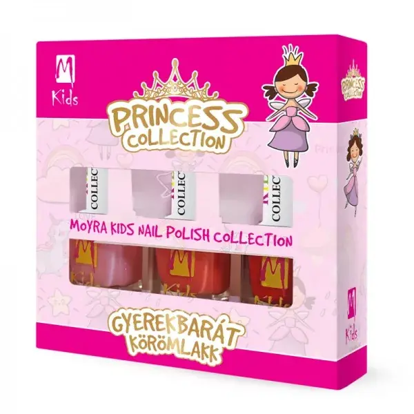 Gyors kiszállítás Moyra Kid‘s Körömlakk Szett Princess