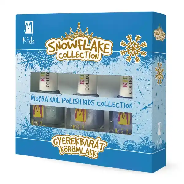 Moyra Kid‘s Körömlakk Szett Snowflake Legnépszerűbb
