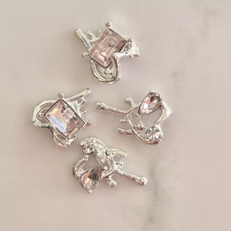Luxory Pink Diamond Charm 3db Tükör Olcsó