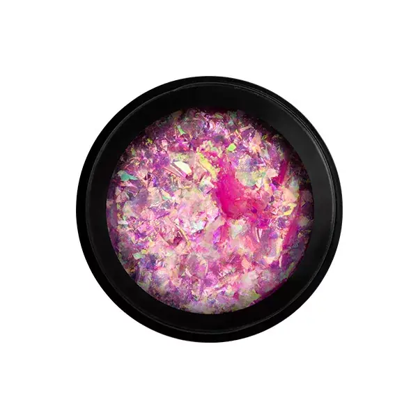 Kiárusítás Perfect Nails Color Magic Flakes - Pink