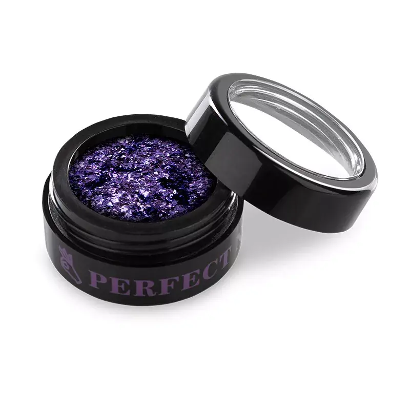 Különleges ajánlat Perfect Nails Metal Chrome Flakes - Körömdíszítő Pehely - Lila