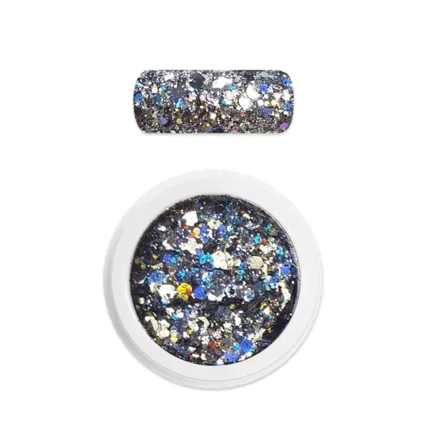Moyra Holo glitter mix No.30 Graphite Csak ma